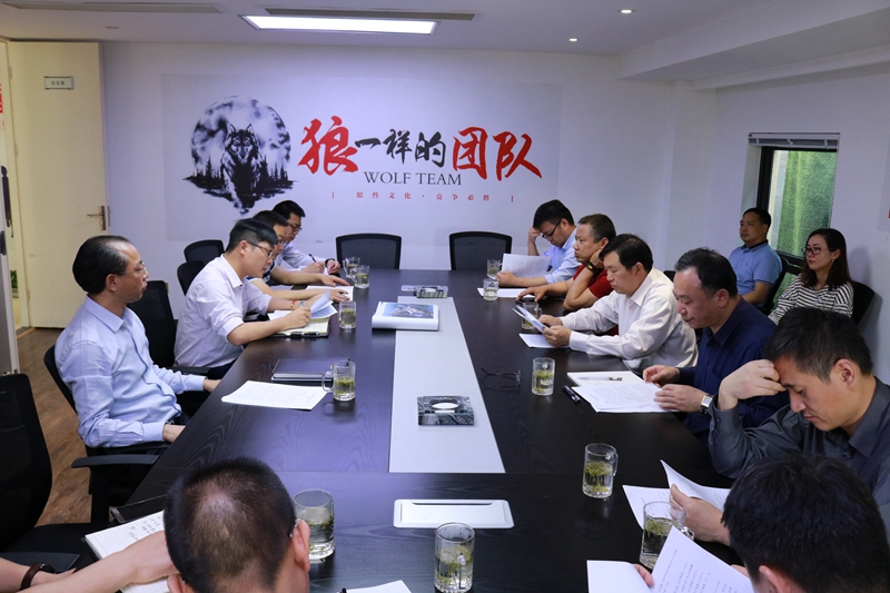施祖法調研湖州華都·中環(huán)廣場項目